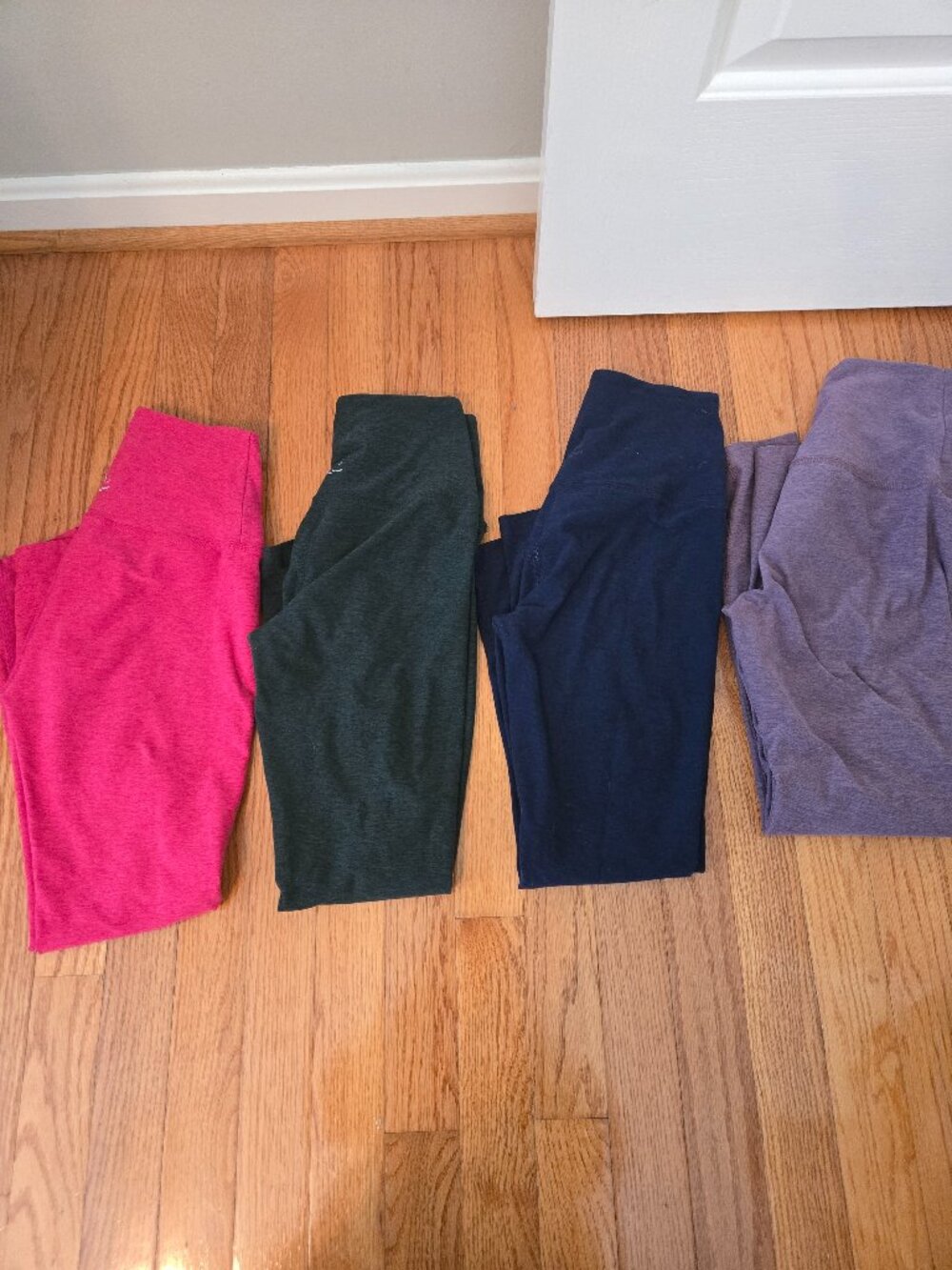 Womens Beyond Yoga bundle of four size small pants